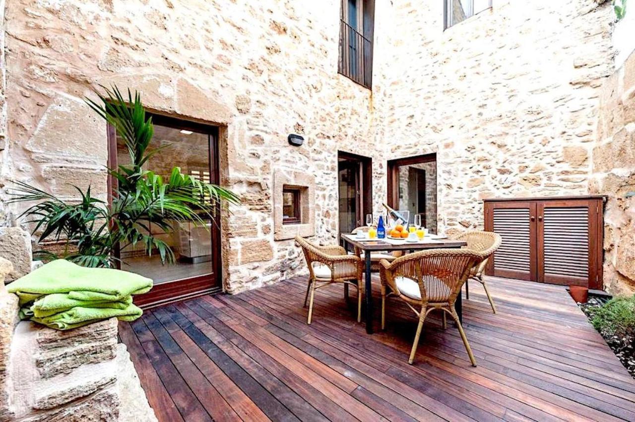 Villa Casa Sa Pedra, en el centro histórico de Alcudia Exterior foto